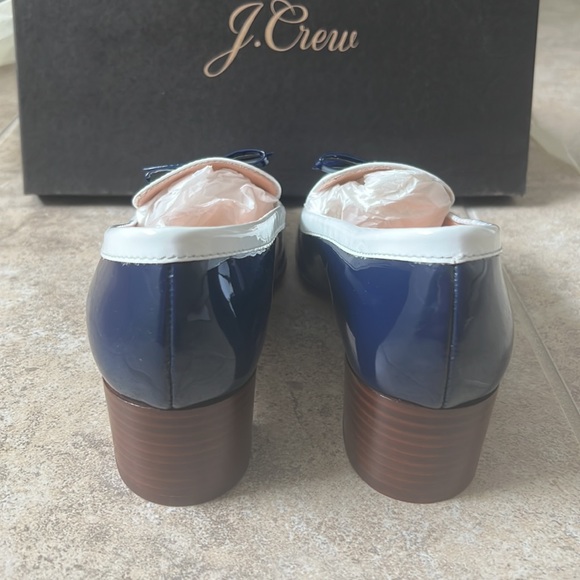 J. Crew Patent Bow Loafer Pump - Picture 7 of 7